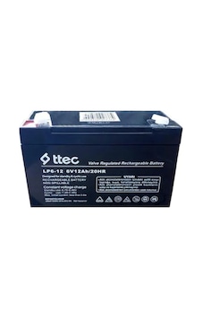Ttec 6 V 12A Akü - 6V 12 AH Bakımsız Kuru Akü 2024 Üretim Ttec 6 V 12A Akü - 6V 12 AH Bakımsız Kuru Akü 2024 Üretim