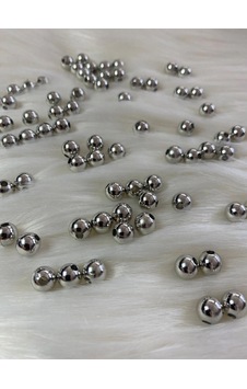 Gümüş Lüks Plastik Delikli İnci Boncuk 8mm 50gr Gümüş Lüks Plastik Delikli İnci Boncuk 8mm 50gr