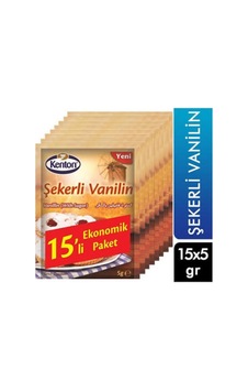 Kenton Şeker Vanilin 15 Li 5 Adet Koli Kenton Şeker Vanilin 15 Li 5 Adet Koli