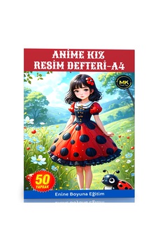 Çocuklar İçin Anime Resim Defteri Orta Boy Çocuklar İçin Anime Resim Defteri Orta Boy