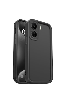 Fibaks Redmi 13c-poco C65 Uyumlu Kılıf Kamera Korumalı Yumuşak Dokulu Darbe Emici Siyah Silikon Kapak Fibaks Redmi 13c-poco C65 Uyumlu Kılıf Kamera Korumalı Yumuşak Dokulu Darbe Emici Siyah Silikon Kapak