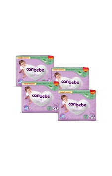 Canbebe Bebek Bezi Fırsat Paketi 7 Beden XXL (17+ Kg) 28 li x 4 Adet 4'lü Canbebe Bebek Bezi Fırsat Paketi 7 Beden XXL (17+ Kg) 28 li x 4 Adet 4'lü