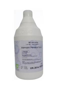 Biorad Hidrojen Peroksit %50 1 L Biorad Hidrojen Peroksit %50 1 L