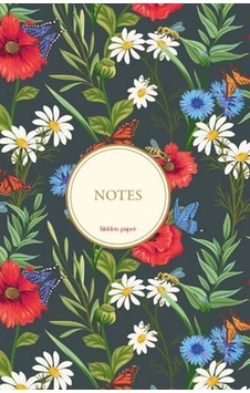 Bez Ciltli Çizgili Defter 5 Koyu Gri