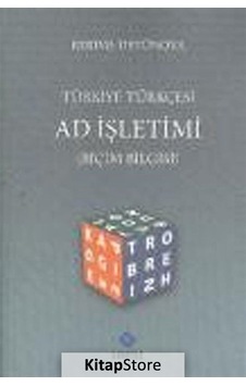 Türkiye Türkçesi Ad İşletimi  - Kerime Üstünova  - Sentez Yayıncılık