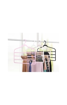 Multiplex Elbise Askısı Çok Katlı 1 Adet 42x37 Royaleks-brns 20894 Çok Renkli Multiplex Elbise Askısı Çok Katlı 1 Adet 42x37 Royaleks-brns 20894 Çok Renkli