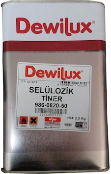 Mey Najmaddin Dewilüx Selülozik Tiner 2,5 Kg Najmaddin