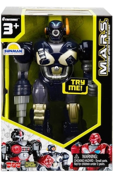 Happy Kid M.a.r.s. Işıklı Yürüyen Robot 57674 Lacivert
