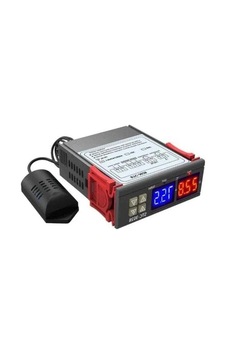 Lcd Ekranlı Nem Ve Sıcaklık Kontrol Termostatı, 12v