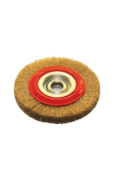 Ctm Daire Tel Fırça 300 Mm Saçaklı Ctm Daire Tel Fırça 300 Mm Saçaklı