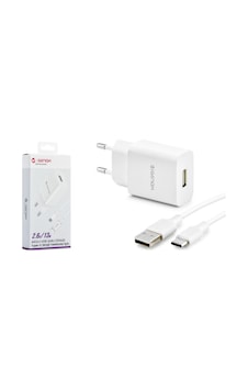 Genax GNX003 2.6 A 13 W Type-c-Usb Şarj Adaptörü Seti - Beyaz Genax GNX003 2.6 A 13 W Type-c-Usb Şarj Adaptörü Seti - Beyaz