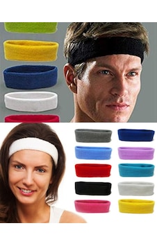 Havlu Sporcu Ter Bandı Kafa Bandı Headband Tenis Saç Bandı Havlu Sporcu Ter Bandı Kafa Bandı Headband Tenis Saç Bandı