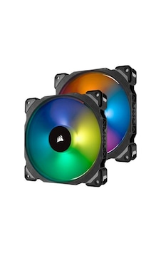Corsair ML140 PRO RGB PWM Premium Magnetic Levitation Fan 140 MM Corsair ML140 PRO RGB PWM Premium Magnetic Levitation Fan 140 MM