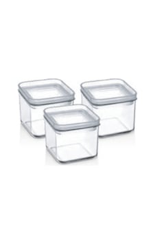 Vakum Kapaklı Kristal Saklama Kabı 800 Ml