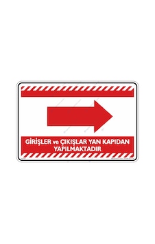 Girişler ve Çıkışlar Yan Kapıdan Yapılmaktadır Girişler ve Çıkışlar Yan Kapıdan Yapılmaktadır