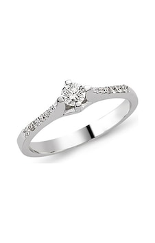 Tektaş Pırlanta Yüzük 0.30 Ct G-Vs Sı 2.70 Gram 18 Ayar Altın Tektaş Pırlanta Yüzük 0.30 Ct G-Vs Sı 2.70 Gram 18 Ayar Altın