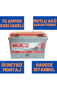 12V 72 Ah Sfb 72 Amper Mutlu Akü 700A Silver / 469687884 12V 72 Ah Sfb 72 Amper Mutlu Akü 700A Silver / 469687884