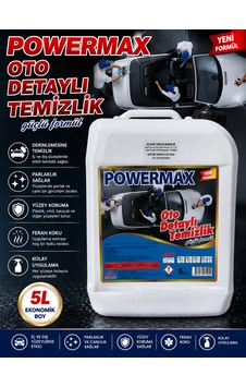 Powermax Oto Detaylı Temizlik 5 L Araç İç Ve Dış Yüzey Temizleyici 1