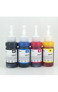 Premium® Epson Epson L382 Uyumlu 4 Renk Kaliteli Mürekkep Seti