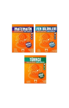 Mozaik 8.sınıf Matematik Fen Bilimleri Türkçe Soru Bankası Mozaik 8.sınıf Matematik Fen Bilimleri Türkçe Soru Bankası
