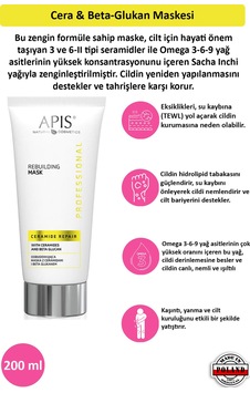 Apis Natural Cera & Beta-Glukan Maskesi 200 ML Apis Natural Cera & Beta-Glukan Maskesi 200 ML