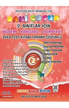 Altın Nokta 2. Sınıf Dahi Çocuk Zeka Kitabı Altın Nokta 2. Sınıf Dahi Çocuk Zeka Kitabı