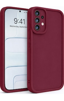 Samsung Galaxy A33 5g Uyumlu Kamera Çıkıntılı Mat Silikon Telefon Kılıfı Bordo Samsung Galaxy A33 5g Uyumlu Kamera Çıkıntılı Mat Silikon Telefon Kılıfı Bordo