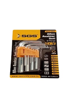 Sgs 1060 Alyan Anahtar Seti 9 Parça