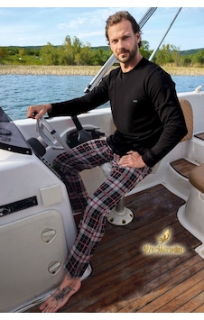 Aydoğan Erkek Kışlık Pijama Takımı Pamuklu Uzun Kol Jakarlı Siyah Berk J-3451 Aydoğan Erkek Kışlık Pijama Takımı Pamuklu Uzun Kol Jakarlı Siyah Berk J-3451