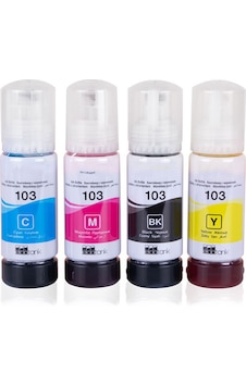 Epson 103 Epsonecotank L3251 Uyumlu Mürekkep Seti Epson 103 Epsonecotank L3251 Uyumlu Mürekkep Seti