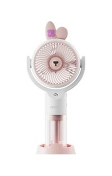Asonic Afn26 Beyaz 500mah 2 Kademe Püskürtme Fonksiyon Nemlendirici Sprey Usb Fan Şarjlı Renkli