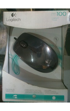 Logitech M 100 Kablolu Mouse Siyah