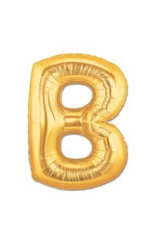Altın Sarısı O Harf Balon 1 M