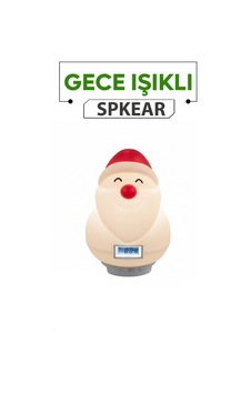 Sevimli Tasarımlı Silikon Gece Lambası Dokunmatik Renk Değiştiren Çocuk Odası Lambası Noel Baba Noel Baba Sevimli Tasarımlı Silikon Gece Lambası Dokunmatik Renk Değiştiren Çocuk Odası Lambası Noel Baba Noel Baba
