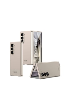 Samsung Uyumlu Galaxy Z Fold 6 Kılıf Zore Sert Kıpta Kapak Titanyum-Gri Samsung Uyumlu Galaxy Z Fold 6 Kılıf Zore Sert Kıpta Kapak Titanyum-Gri