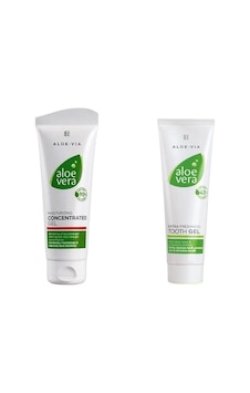 LR Aloe Vera Konsantre Jel 100 ML + Extra Freshness Aloe Vera Jel Diş Macunu 100 ML LR Aloe Vera Konsantre Jel 100 ML + Extra Freshness Aloe Vera Jel Diş Macunu 100 ML