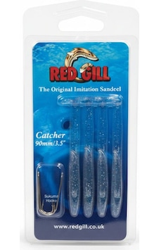 Red Gill Original 9cm Silikon Yem - Blue Fleck Red Gill Original 9cm Silikon Yem - Blue Fleck