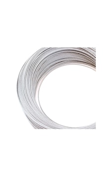 7x7 Çelik Tel Halat Çap: 1.6 Mm 100 Metre Araç Cam Kriko İçin Standart 7x7 Çelik Tel Halat Çap: 1.6 Mm 100 Metre Araç Cam Kriko İçin Standart