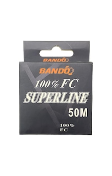 Bando Süperline Fluorocarbon Misina 0.21mm - 50mt - 3.8kg Bando Süperline Fluorocarbon Misina 0.21mm - 50mt - 3.8kg