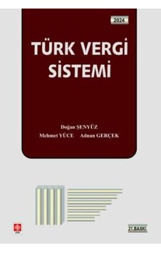 Türk Vergi Sistemi Ekin Basım Yayın Doğan Şenyüz