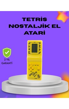 Linabloom Erkek Külot Klasik Tetris Oyunu El Konsolu Taşınabilir Pil İle Çalışan Retro El Aterisi Sarı Linabloom Erkek Külot Klasik Tetris Oyunu El Konsolu Taşınabilir Pil İle Çalışan Retro El Aterisi Sarı