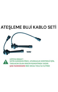 Mitsubishi Space Runner 2 Buji Kablo Seti 1996 İle 2003 Arası Mitsubishi Space Runner 2 Buji Kablo Seti 1996 İle 2003 Arası