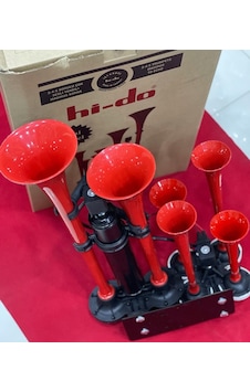 HIDO Hd450c Altı Borulu Ultra Yankılı Havalı Dadan Korna HIDO Hd450c Altı Borulu Ultra Yankılı Havalı Dadan Korna