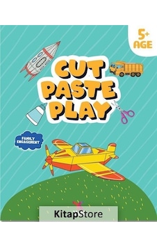 Cut Paste Play - Family Engagement - İngilizce Kes Yapıştır Oyna Kitabı 2 - 5+ Age- Yeti Kitap Cut Paste Play - Family Engagement - İngilizce Kes Yapıştır Oyna Kitabı 2 - 5+ Age- Yeti Kitap