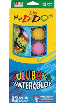 Südor My Dido Sulu Boya 12li Büyük - 2 Adet 708137 Südor My Dido Sulu Boya 12li Büyük - 2 Adet 708137