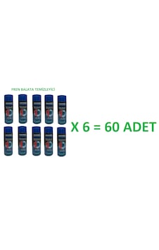 60 Adet Fren Balata Temizleyici Balata Spreyi Brake Cleaner 500 Ml X 60 Adet 60 Adet Fren Balata Temizleyici Balata Spreyi Brake Cleaner 500 Ml X 60 Adet