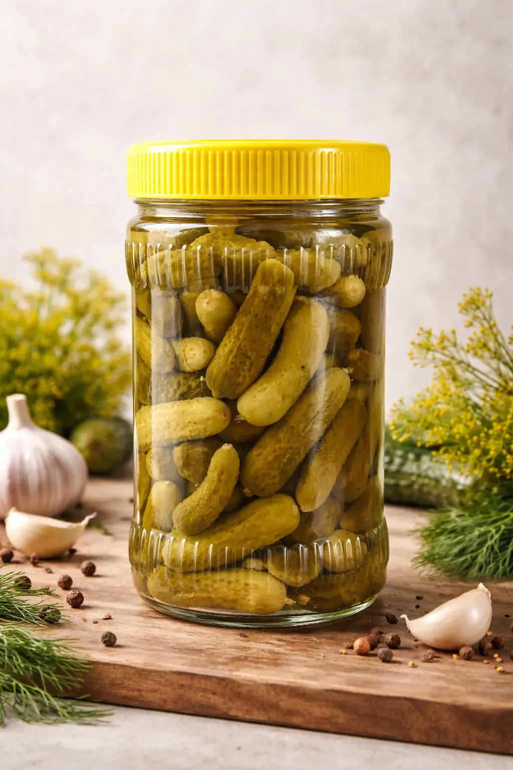 500 Gr Ev Yapımı, Doğal, Kıtır Ve Lezzetli Kornişon Turşusu
