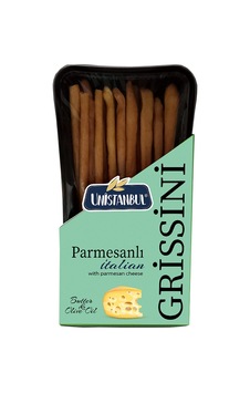 5 Adet Unistanbul Parmesanlı Grissini 130 G 5 Adet Unistanbul Parmesanlı Grissini 130 G