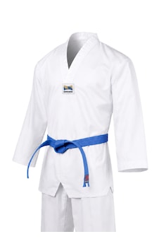 Mooto Beyaz Yaka Fitilli Taekwondo Elbisesi Dobok Mooto Beyaz Yaka Fitilli Taekwondo Elbisesi Dobok