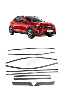 Kia Stonic Krom Cam Çerçevesi 10 Parça Tamtur 2018+ Uyumlu Kia Stonic Krom Cam Çerçevesi 10 Parça Tamtur 2018+ Uyumlu